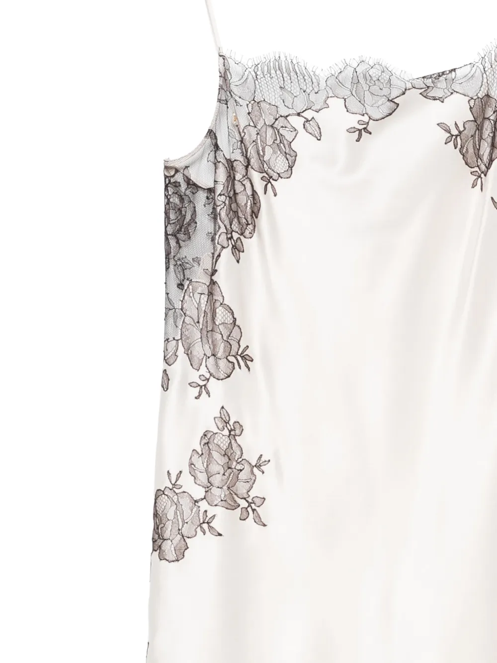 Carine Gilson Zijden onderjurk Beige