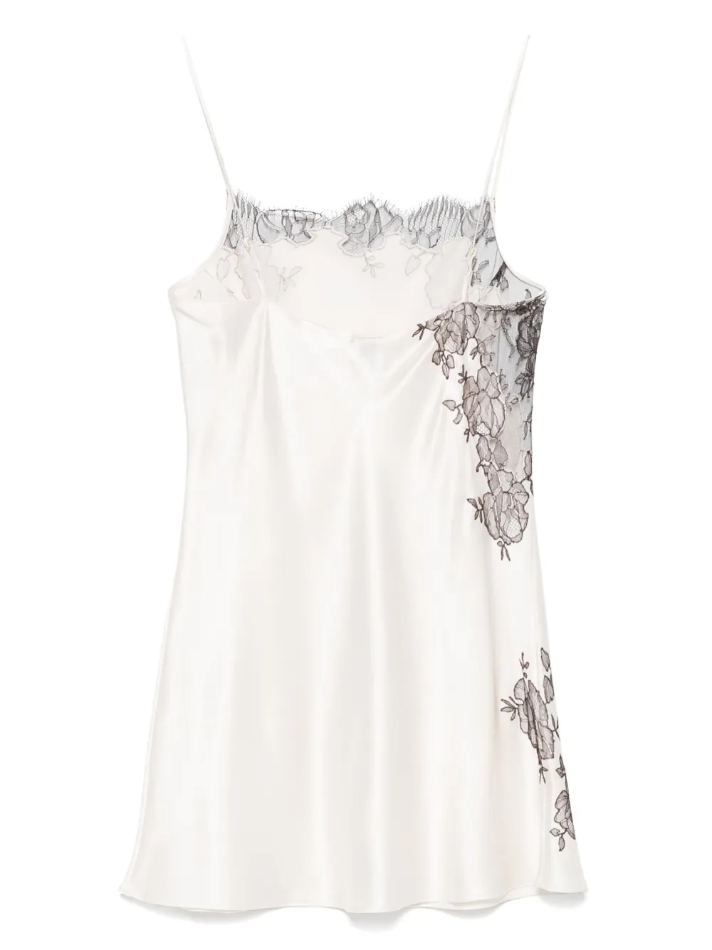 Carine Gilson Zijden onderjurk Beige