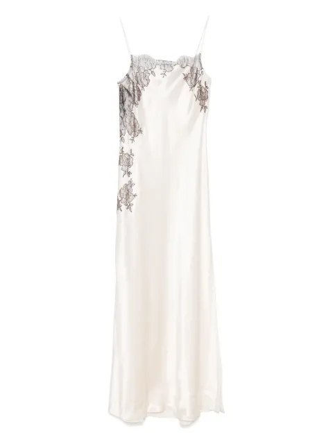 Carine Gilson vestido de fiesta en seda