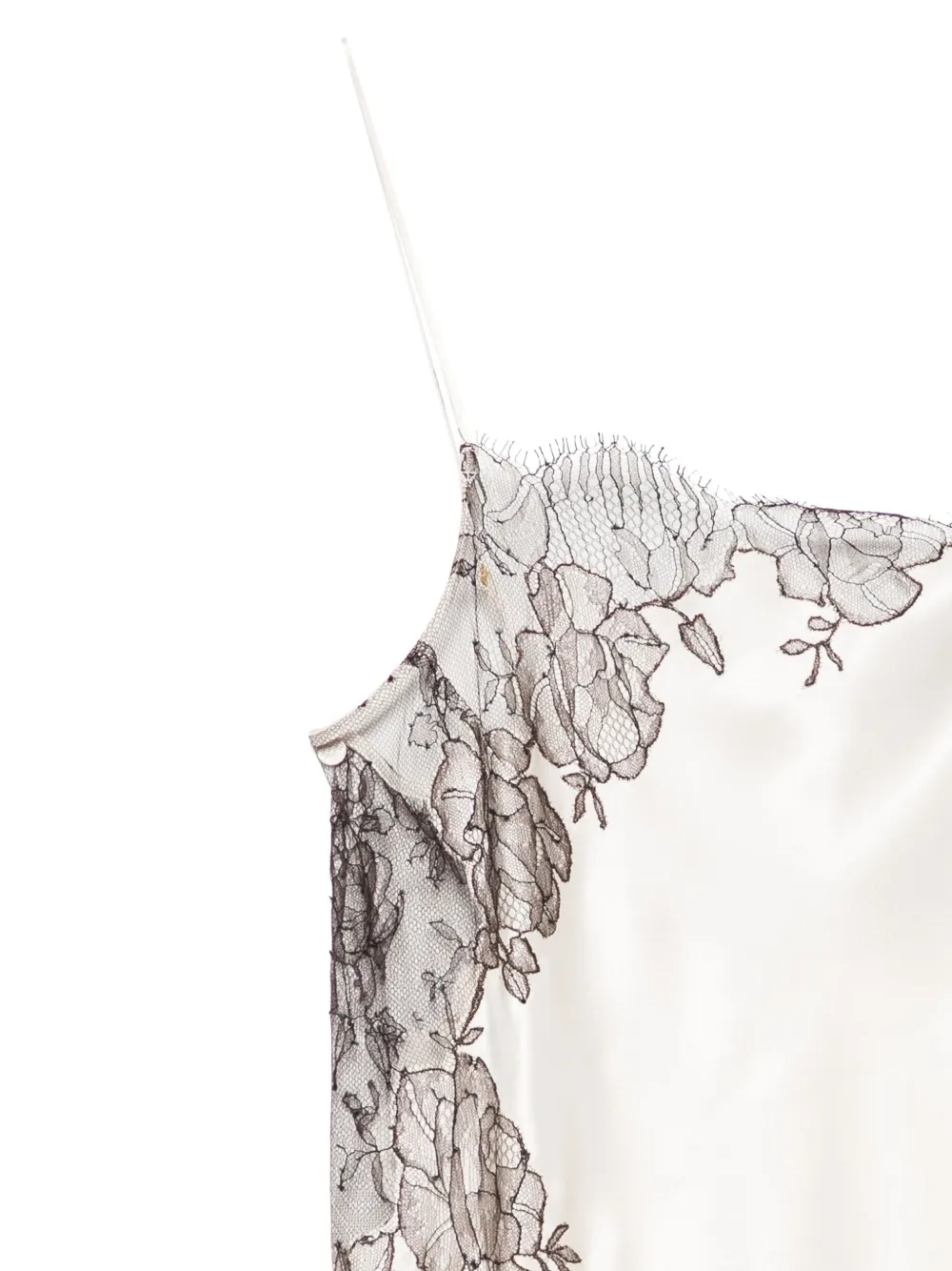 Carine Gilson Silk Gown In Neutral