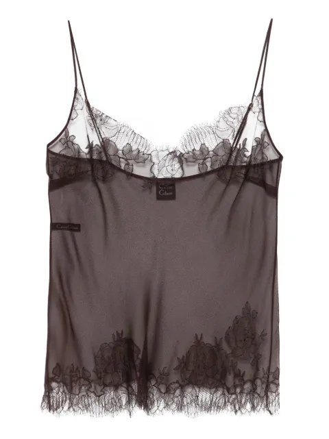 Carine Gilson organza camisole