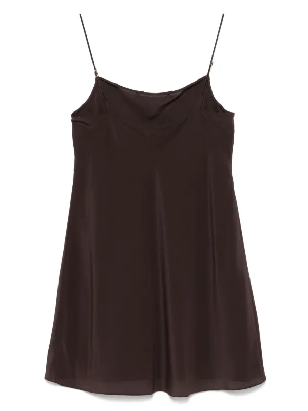 Carine Gilson Silk Slip Dress | Brown | FARFETCH ID Carine Gilson Silk Slip Dress | Brown | FARFETCH ID