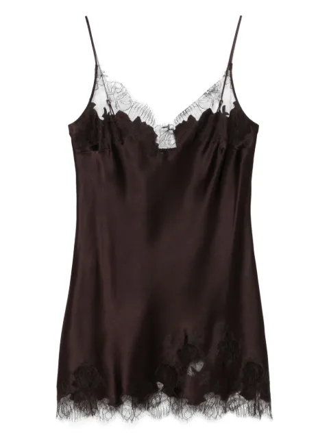 Carine Gilson silk slip dress