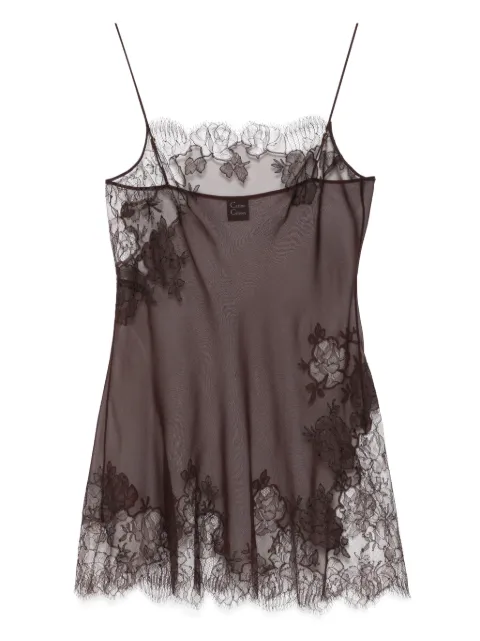 Carine Gilson silk slip dress