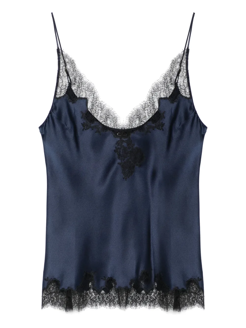 Carine Gilson haut en soie | bleu | Image 1