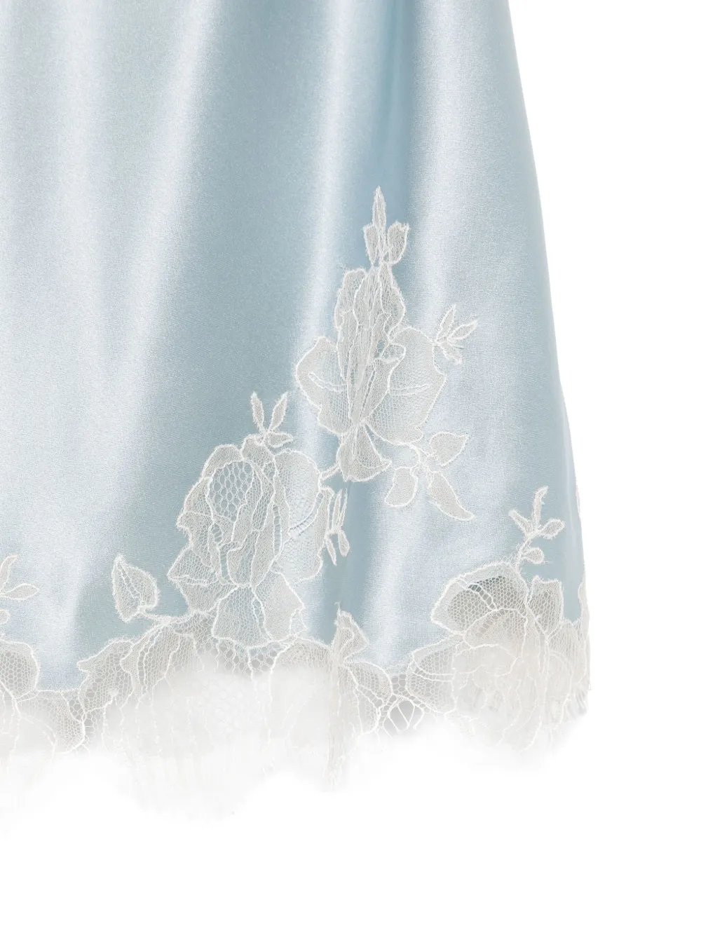 Carine Gilson Satijnen tanktop Blauw