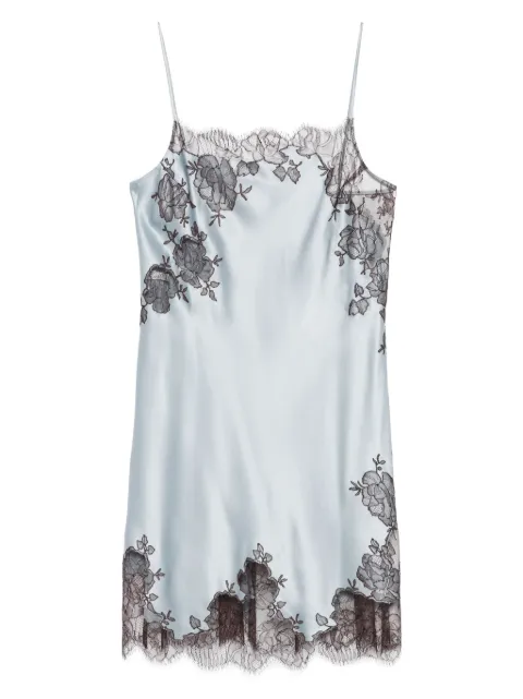 Carine Gilson satin slip dress 