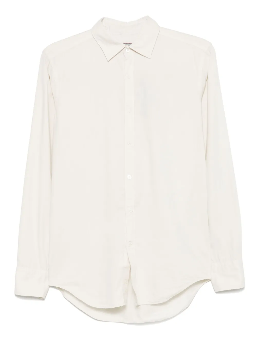 Canali Klassisches Twill-Hemd | Nude | Image 1