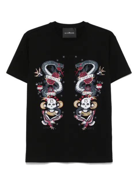 John Richmond graphic-print T-shirt 