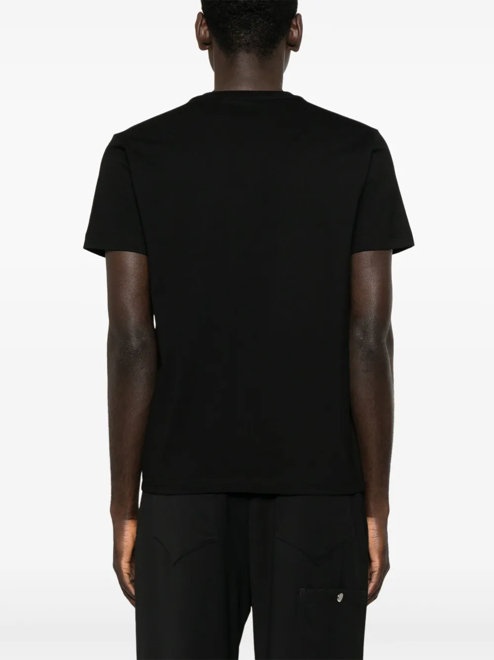 John Richmond T-shirt met grafische print Zwart