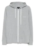 Barba zip-up hoodie - Grey