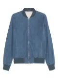 Barba suede jacket - Blue