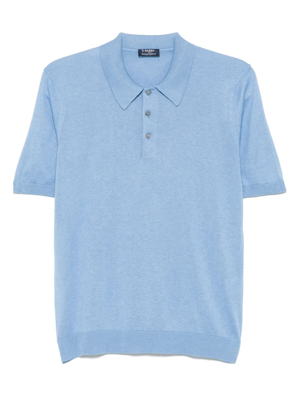 Barba playera tipo polo de seda | azul | Image 1