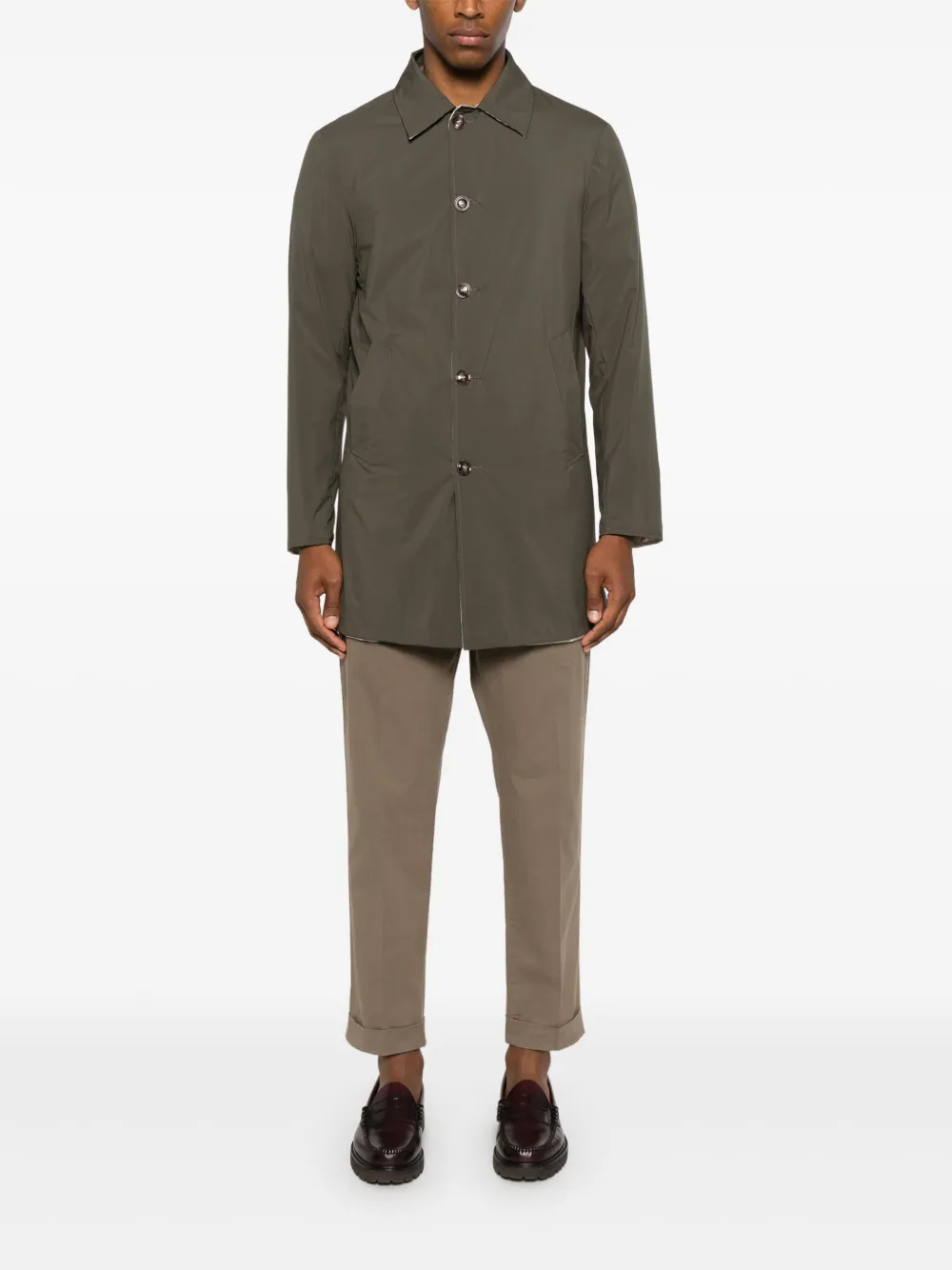 Barba single-breasted parka | Parkas | Image 2