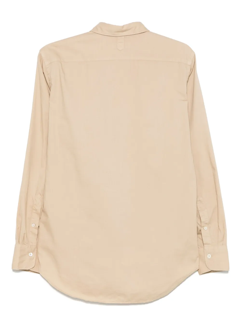 Canali Twill overhemd Beige