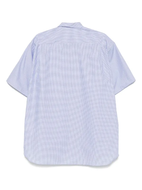 Comme Des Garçons Homme パッチワーク シャツ | ブルー | FARFETCH JP