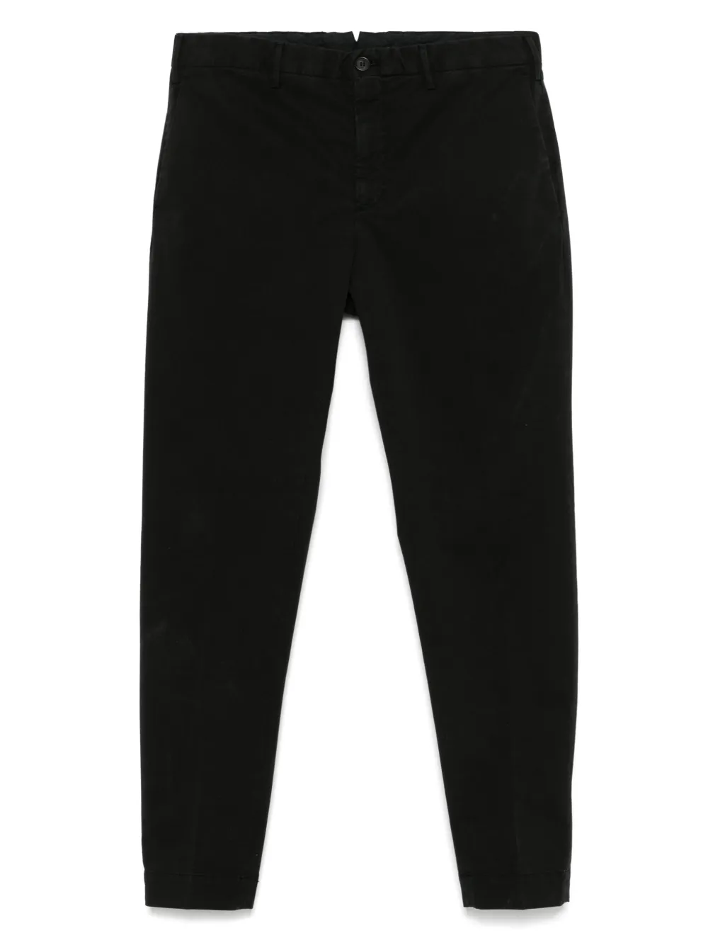 Incotex pressed-crease trousers | Black | Image 1