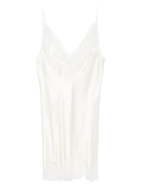 Carine Gilson silk slip dress