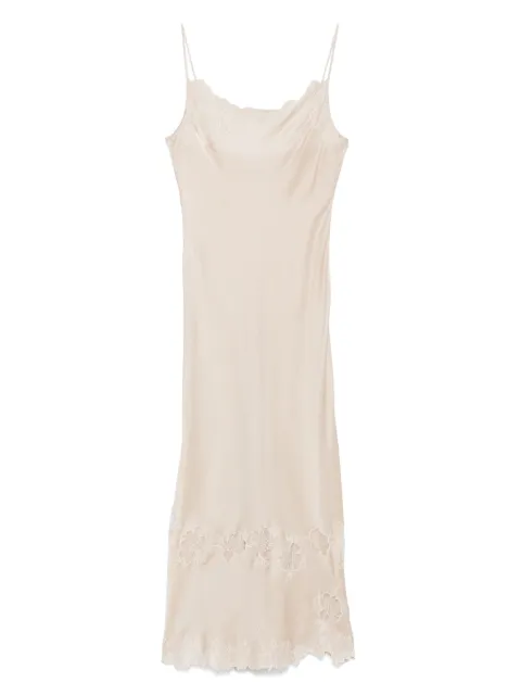 Carine Gilson Calais-Caudry slip dress