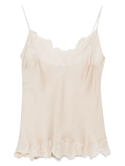 Carine Gilson Calais-Caudry slip camisole