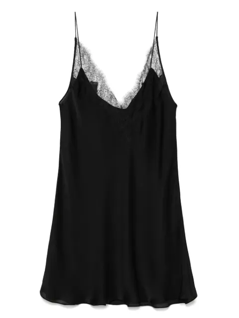 Carine Gilson vestido de noche de seda