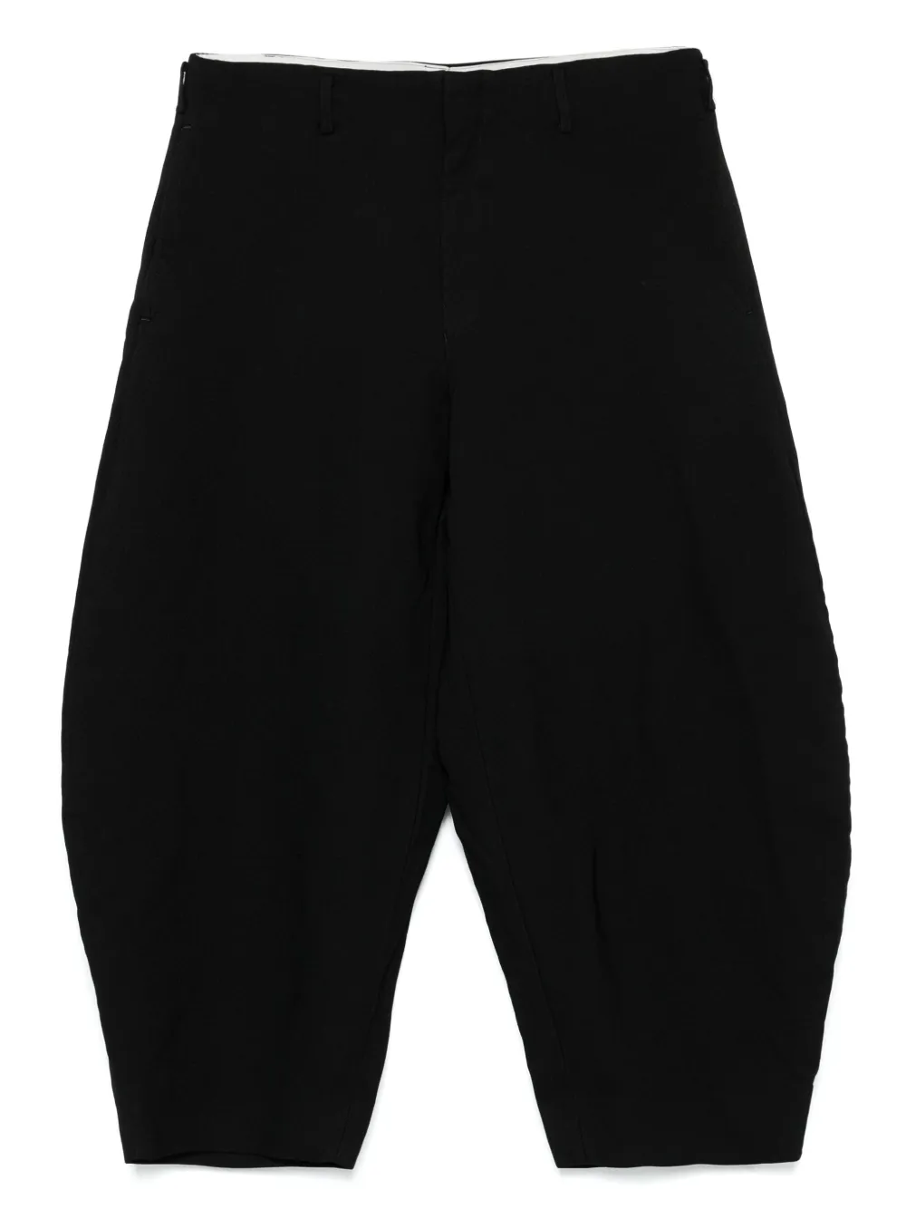 Comme des Garçons Homme Plus Cropped broek Zwart