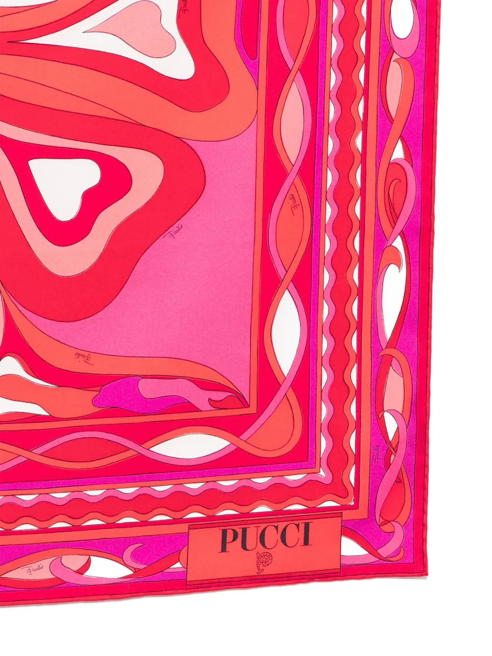 PUCCI abstract-pattern print scarf | Image 2