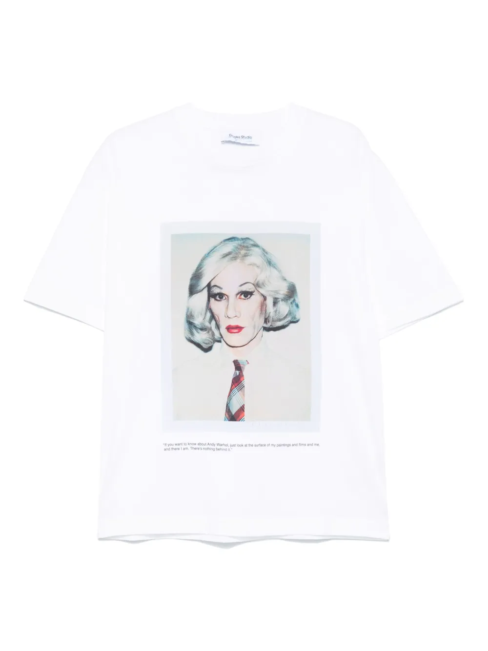 Études Studio playera con estampado gráfico | blanco | Image 1