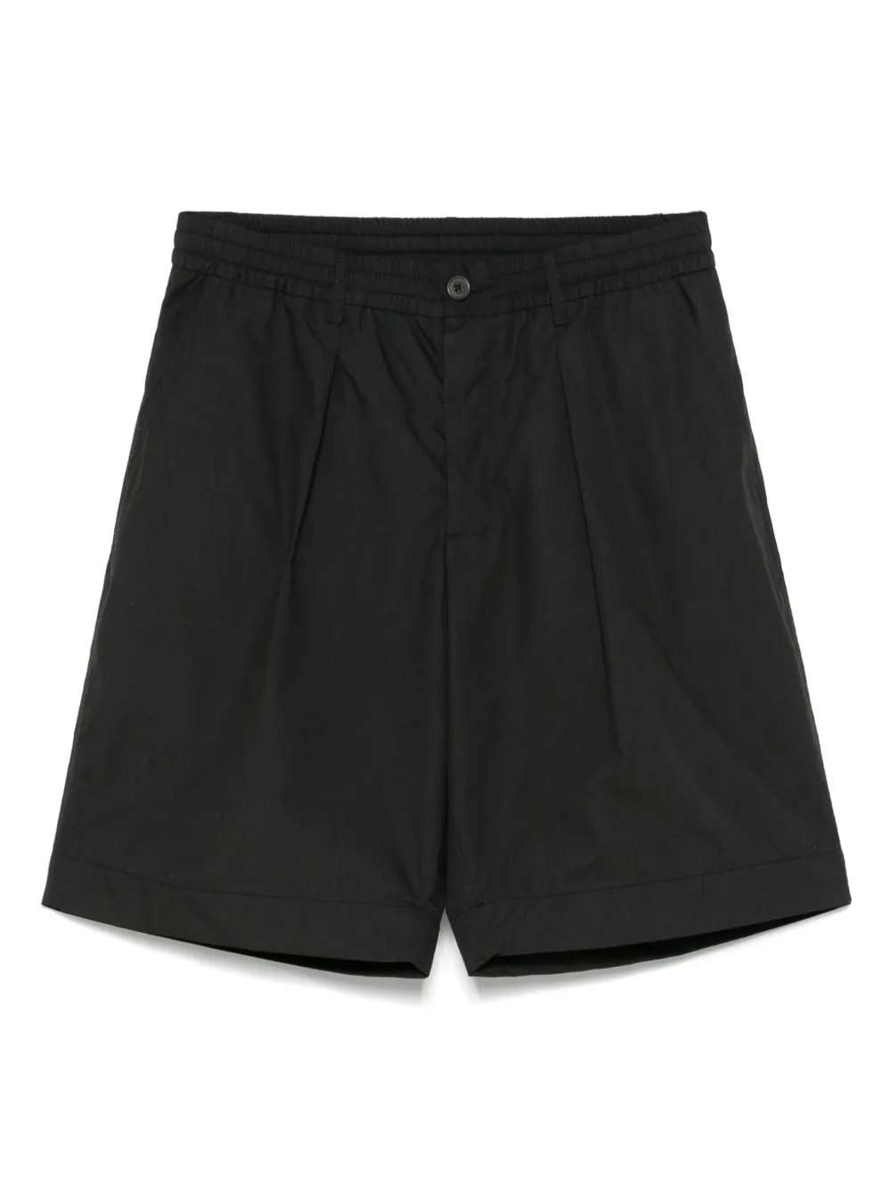 Universal Works bermudas con pinzas | negro | Image 1