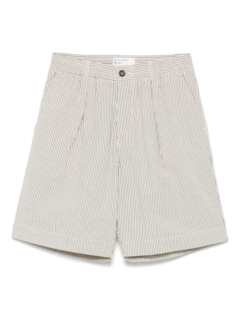 Universal Works bermudas con pinzas | gris | Image 1