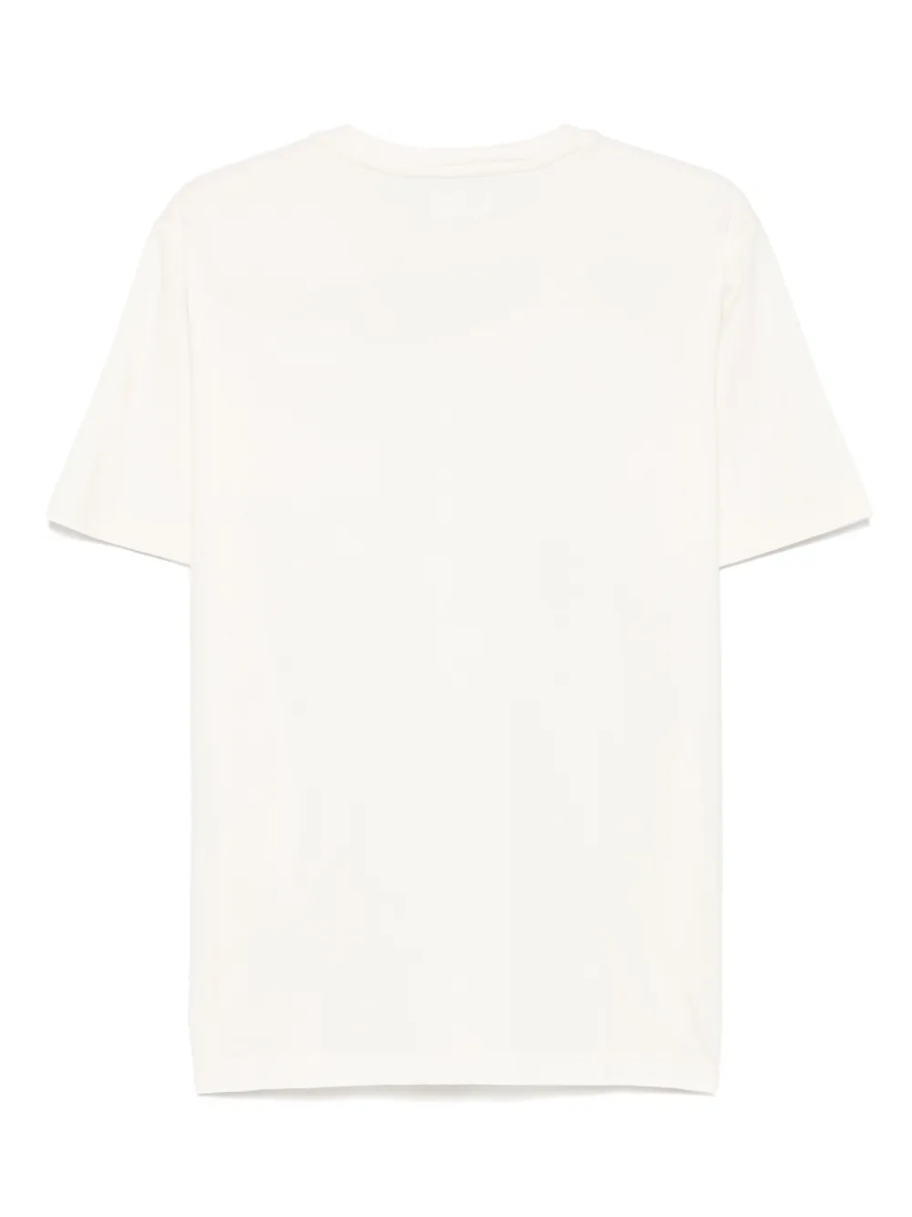 Universal Works T-shirt met logoprint - Beige