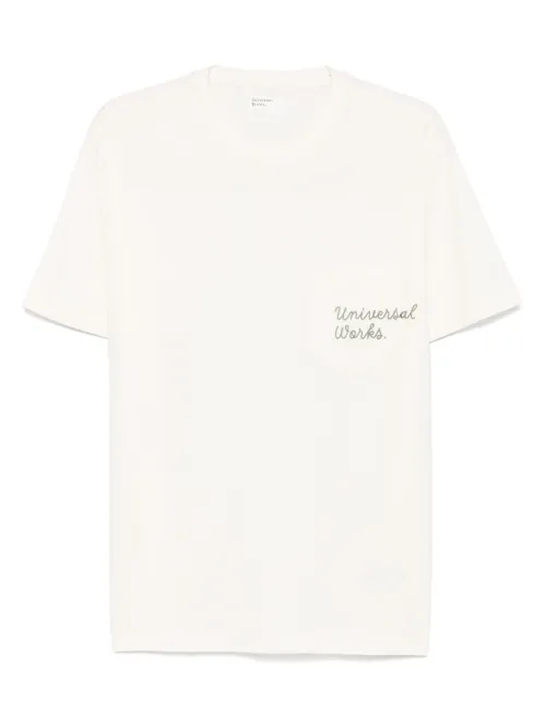T-shirt à logo imprimé - Universal Works - Modalova