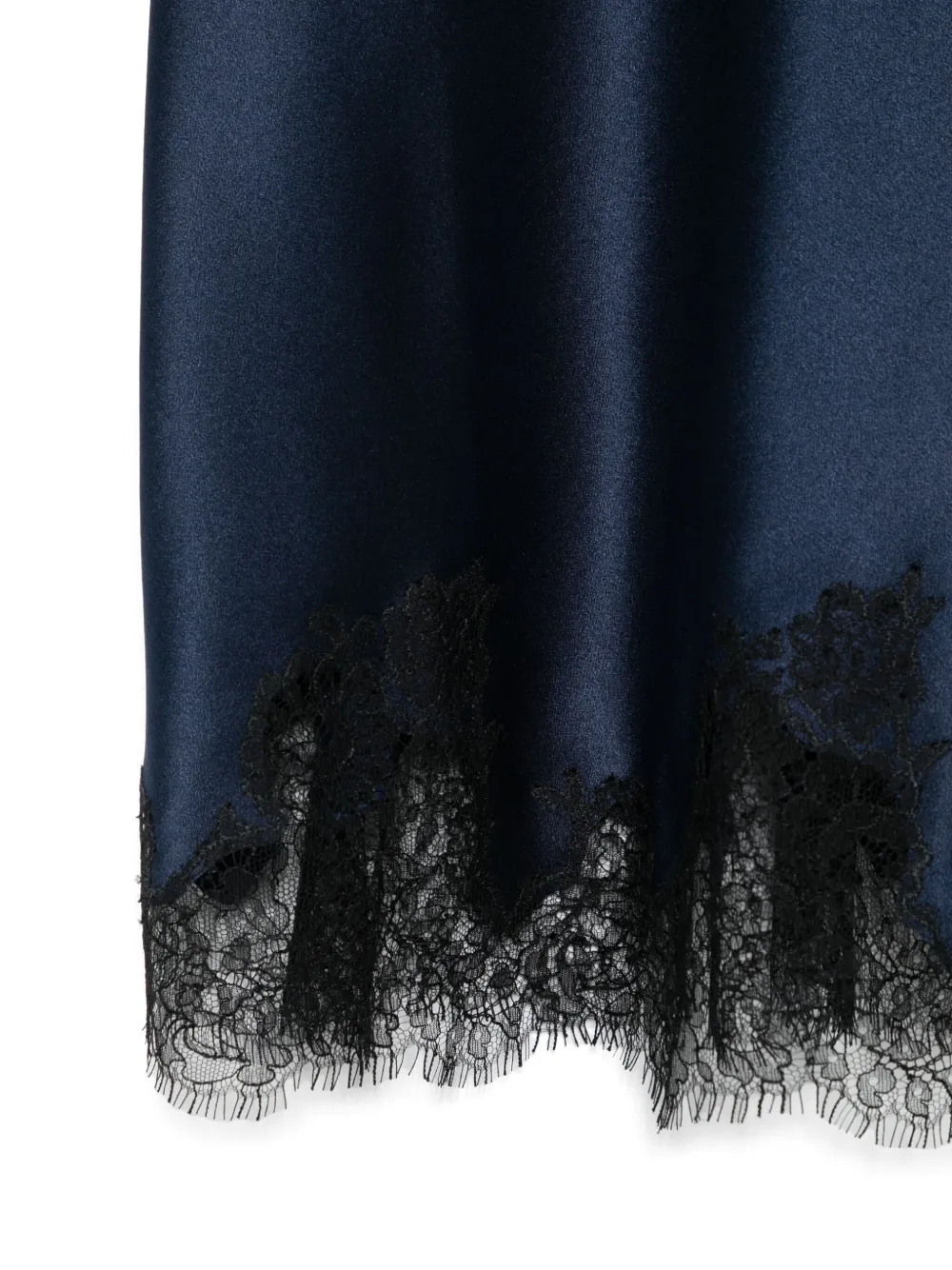 Carine Gilson Satijnen jurk Blauw