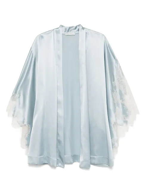 Carine Gilson satin silk robe