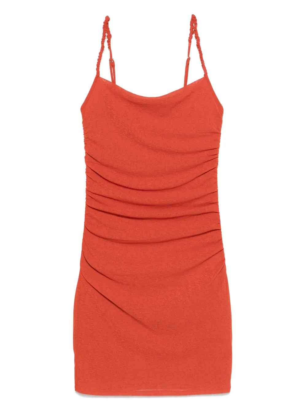 Nanushka Adie mini-jurk Oranje