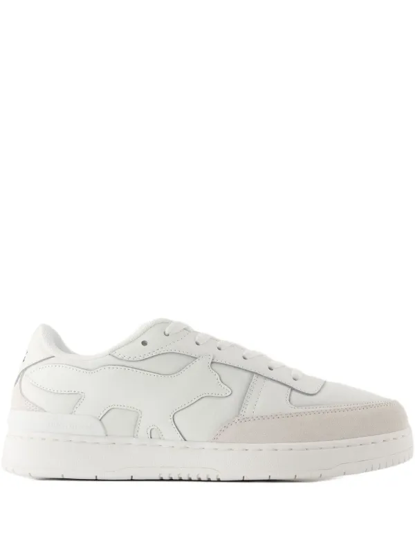 スニーカー Chiru Sneakers - Maison Kitsune - Leather - White 29834071_59010311_600.jpg