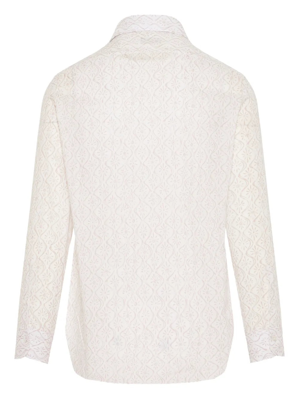 Barba geometric-pattern shirt | Image 2