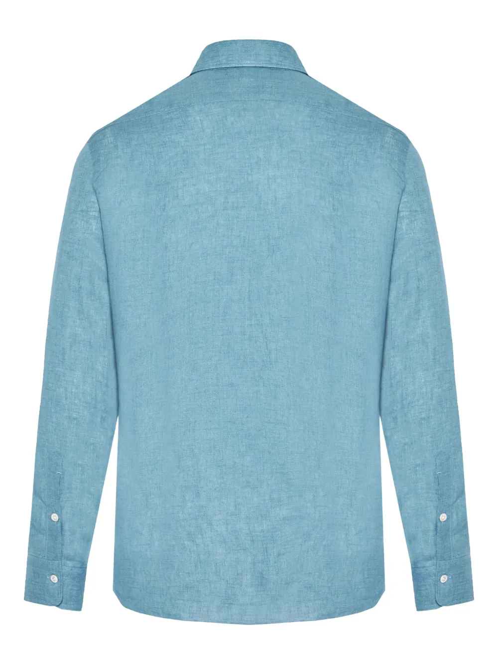 Barba linen shirt - Blauw