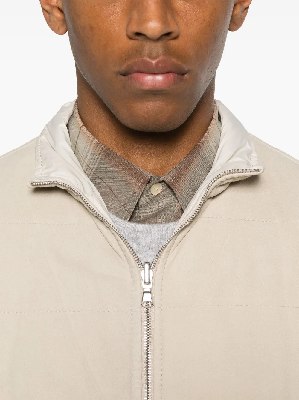 Barba Leren jack Beige