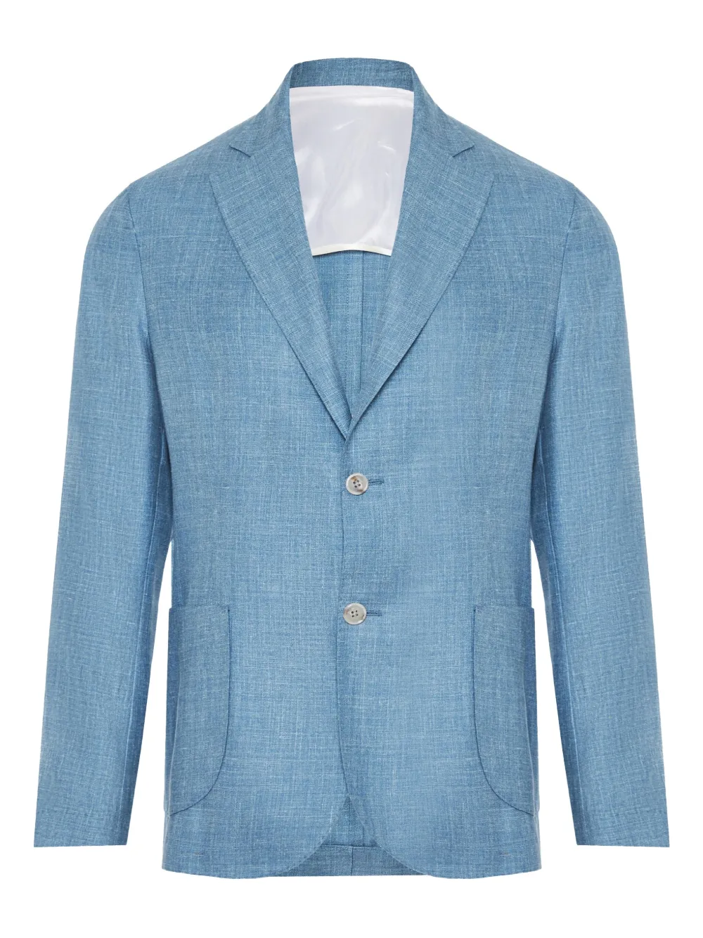 Barba single-breasted blazer | Blue | Image 1