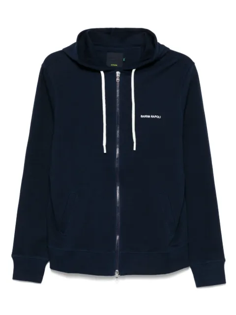 Barba logo-embroidered hoodie