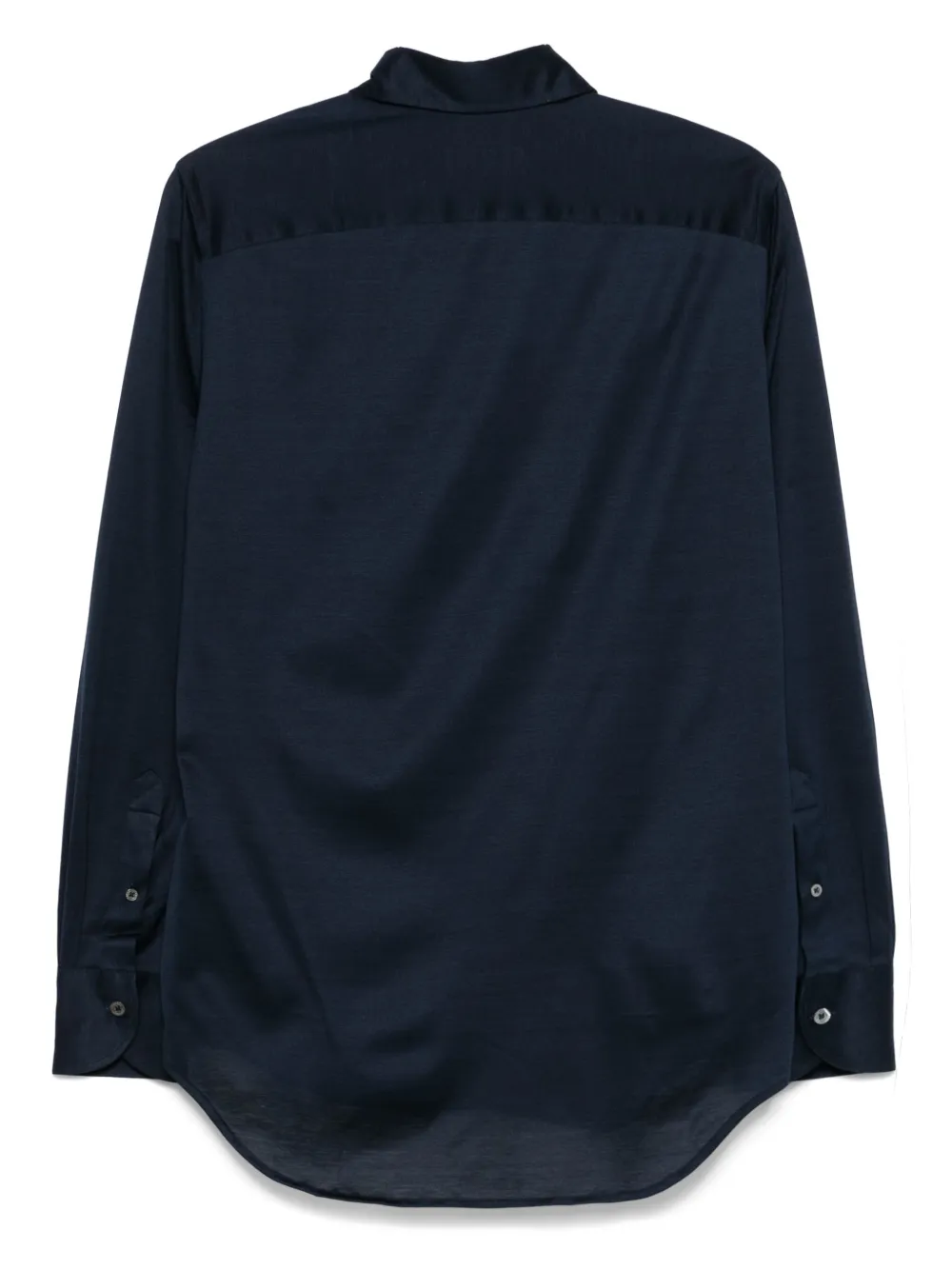 Canali Katoenen overhemd - Blauw