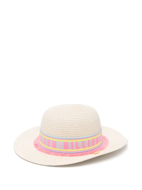 Billieblush sombrero de verano con franja del logo