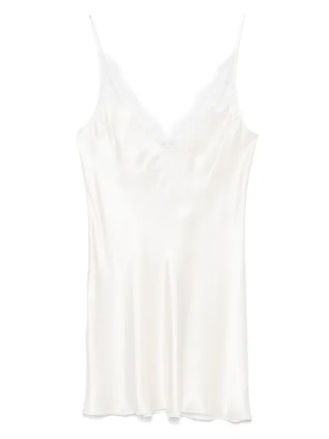 Carine Gilson Calais-Caudry slip dress