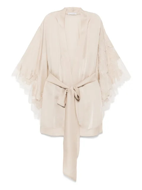 Carine Gilson silk dressing gown