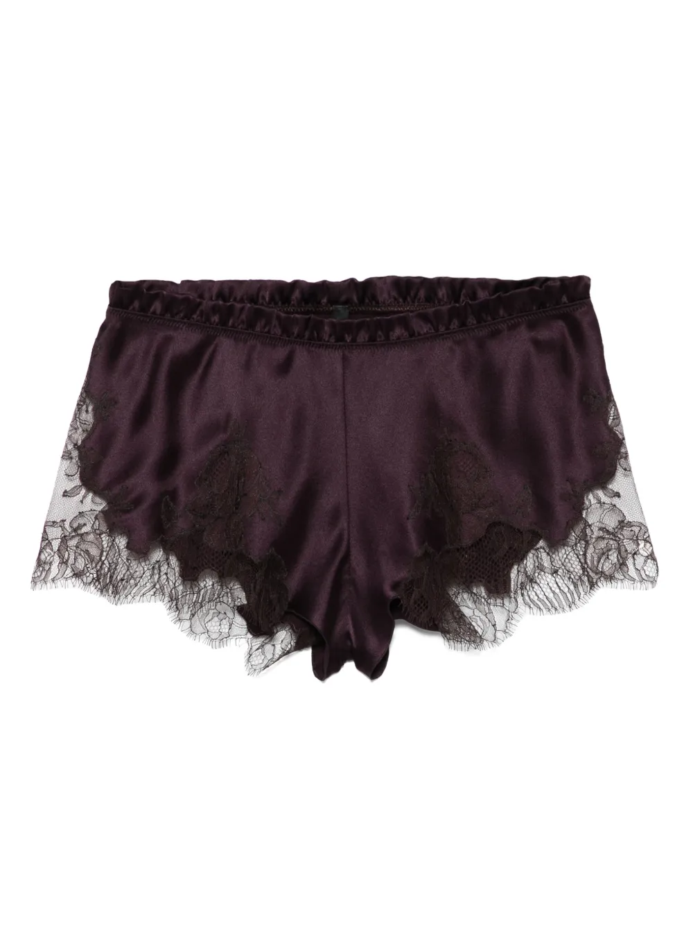 Carine Gilson Calais-caudry Pyjama Shorts In Purple
