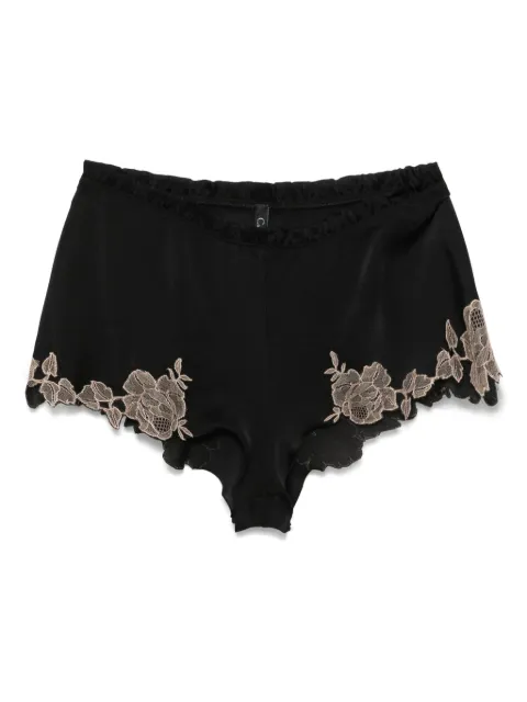 Carine Gilson shorts de seda Calais Caudry