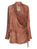 Uma Wang Khloe jacket - Brown
