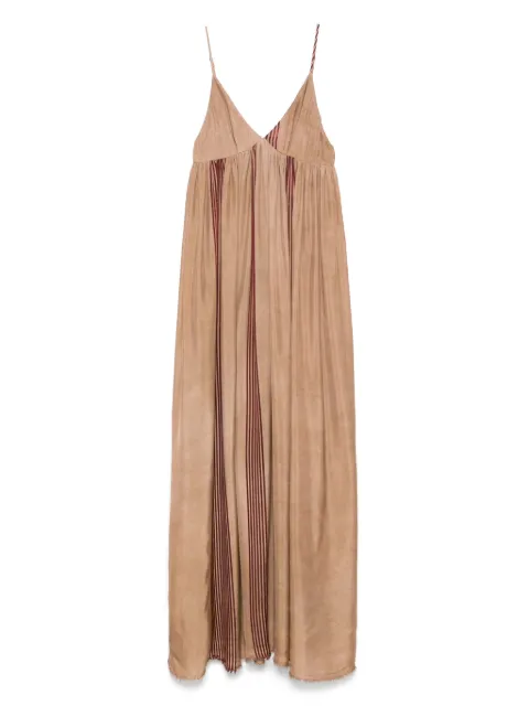 Uma Wang stripe-detail maxi dress