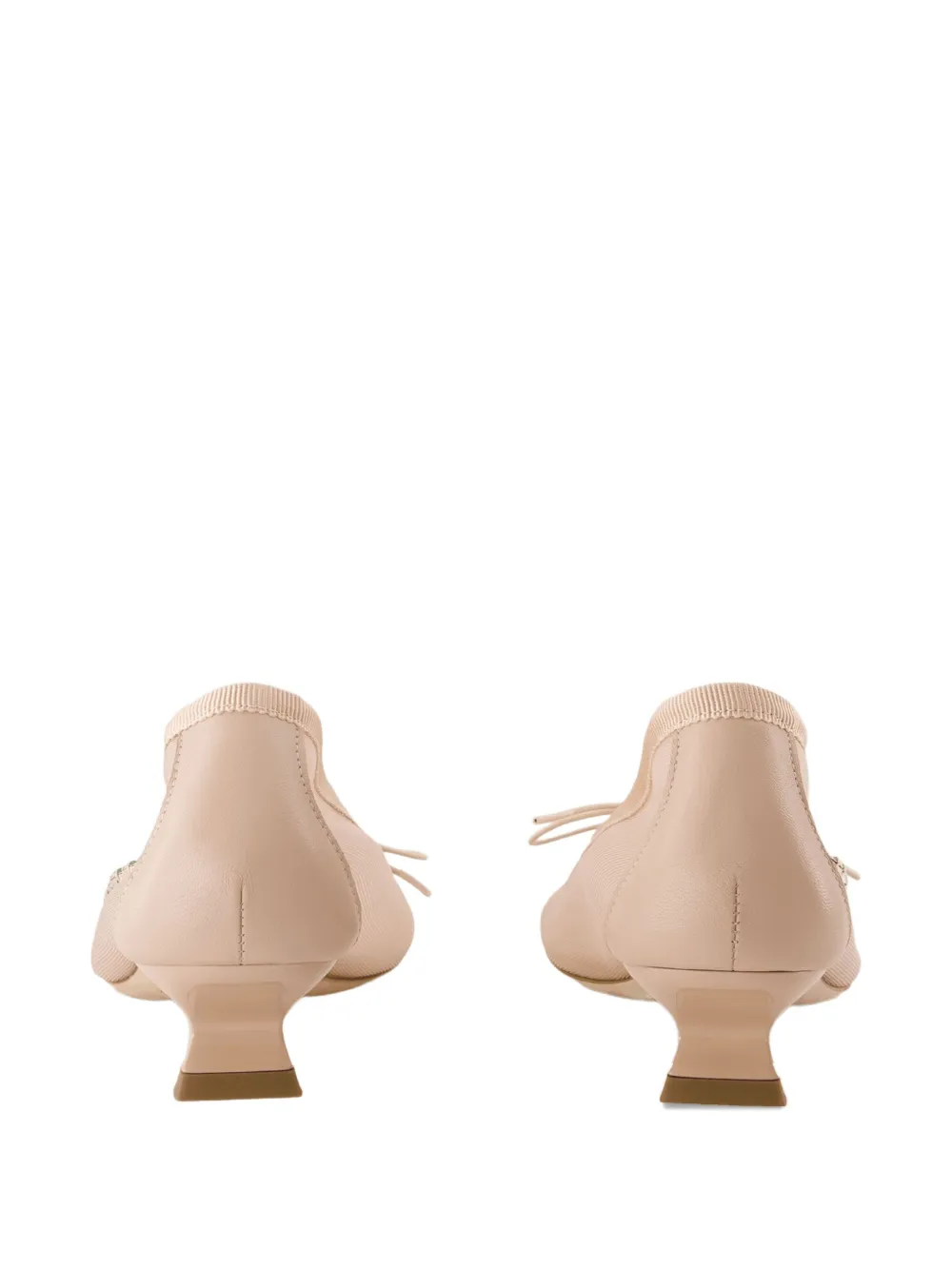 Simone Rocha 30mm crystal-embellished pumps Pink